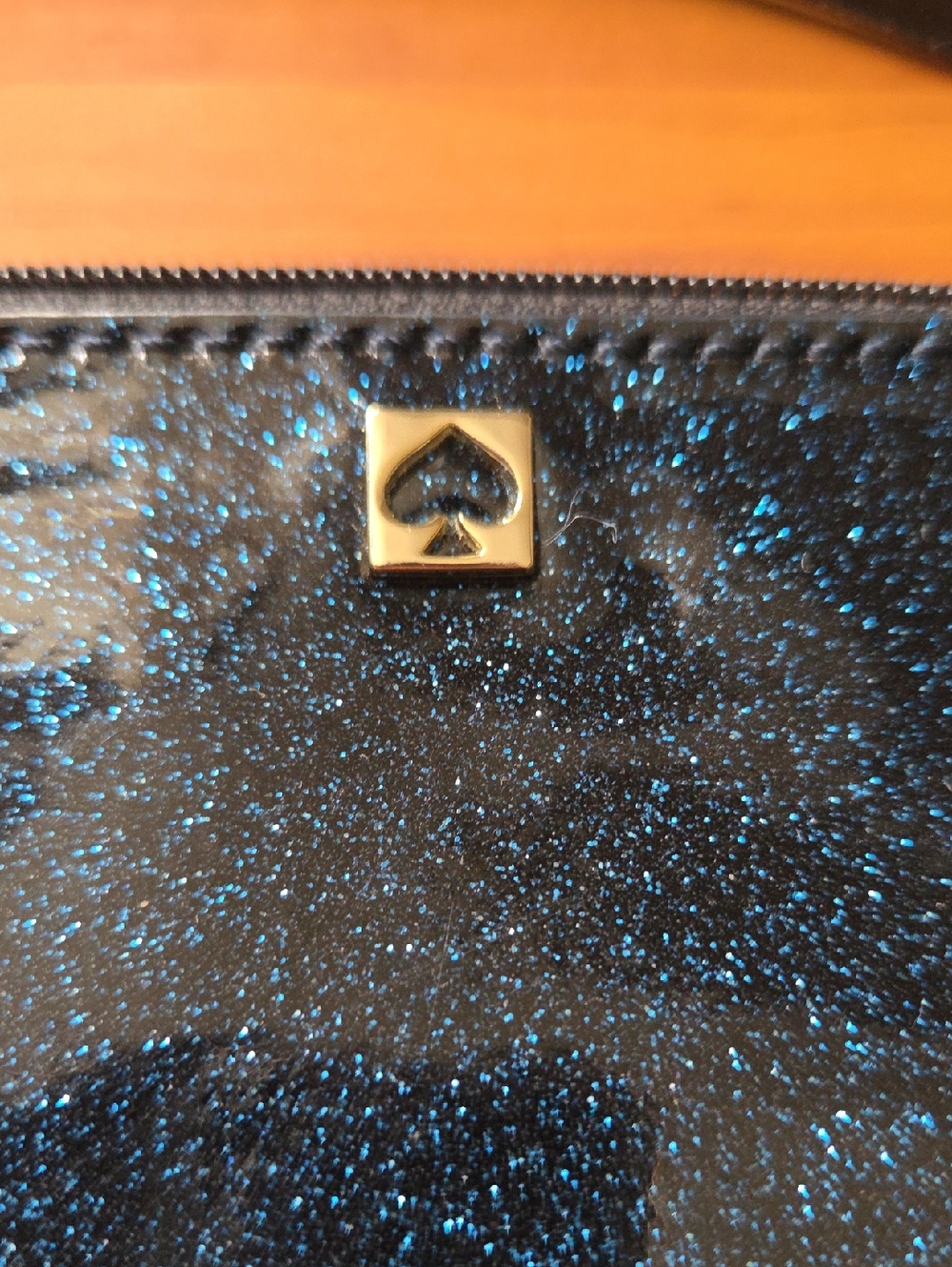 Kate Spade Mavis Street Bethann Wristlet  Glitter Sparkle - Picture 9 of 9